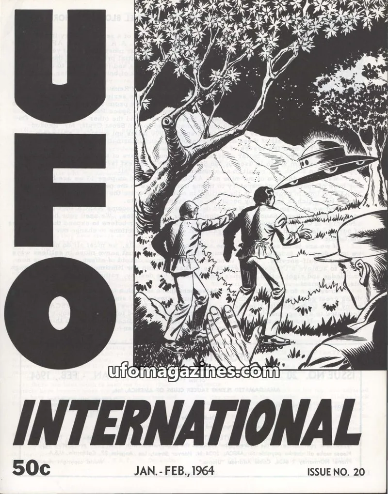 Cover of UFO International (Gabriel Green) issue NO. 20: UFO INTERNATIONAL