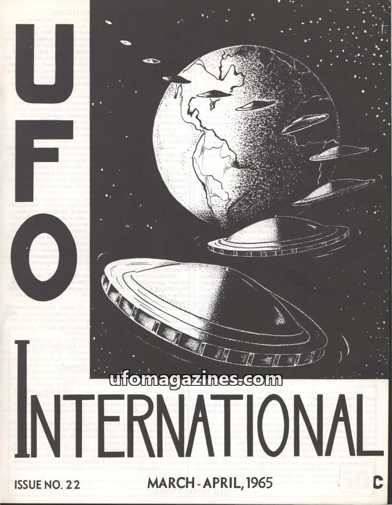Cover of UFO International (Gabriel Green) issue ISSUE NO. 22: UFO INTERNATIONAL