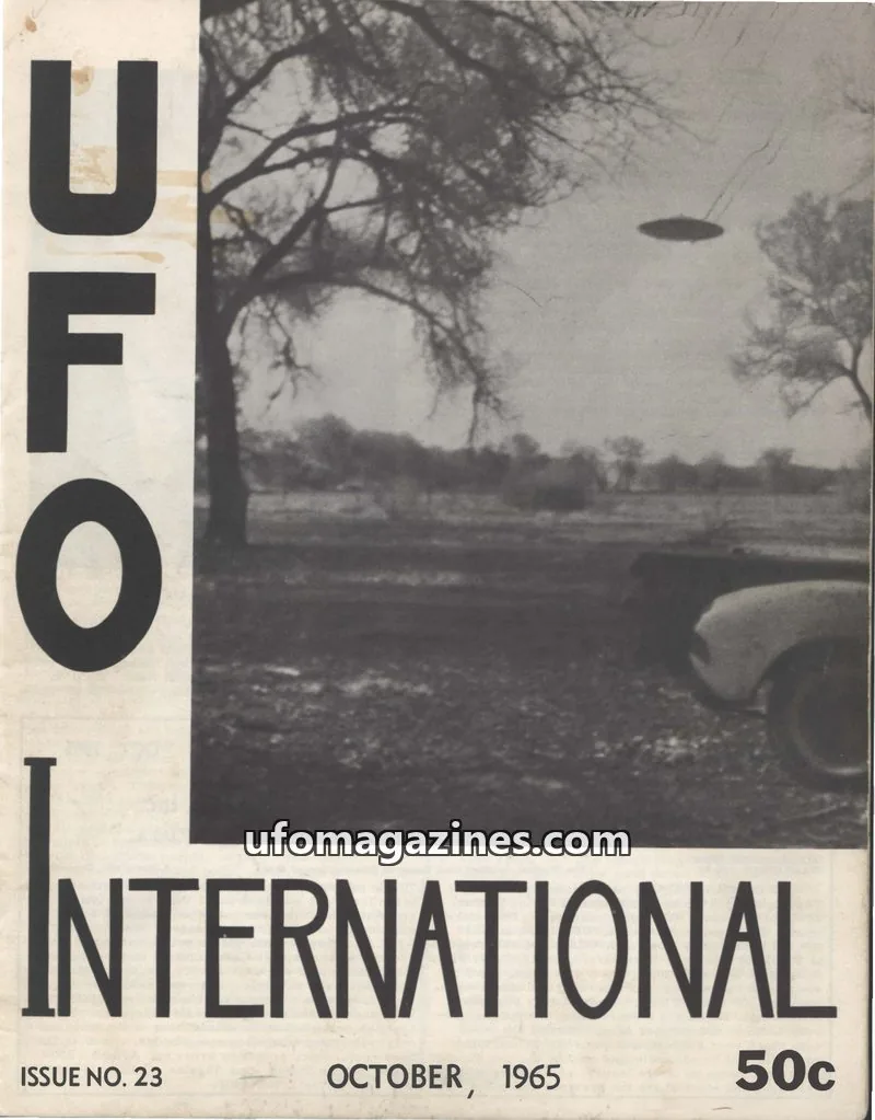 Cover of UFO International (Gabriel Green) issue NO. 23: UFO INTERNATIONAL