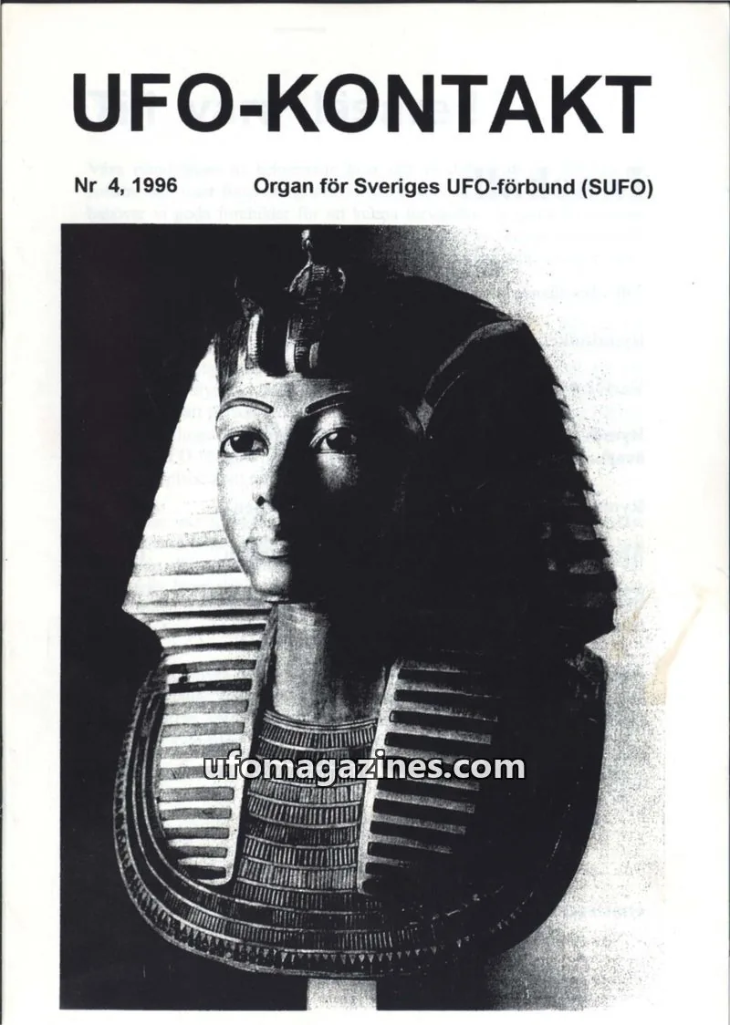 Cover of UFO Kontakt (Sune Hjorth) issue 4: UFO-KONTAKT