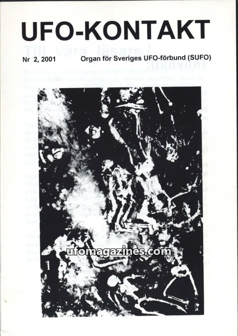 Cover of UFO Kontakt (Sune Hjorth) issue 2: UFO-KONTAKT