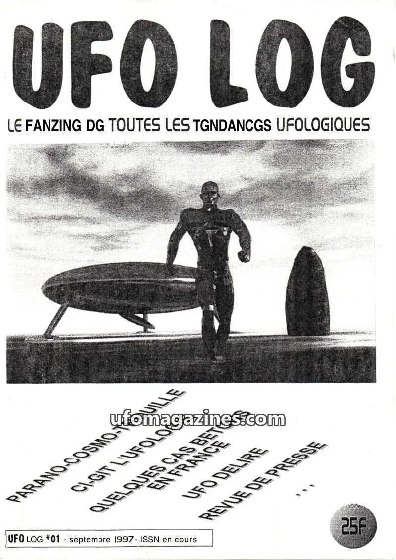 Cover of ASSOCIATION NEXUS issue #01: UFO LOG