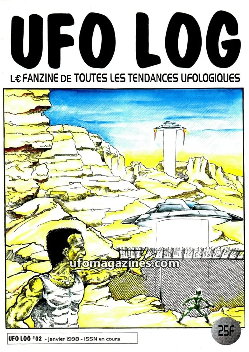 Cover of ASSOCIATION NEXUS issue #02: UFO LOG