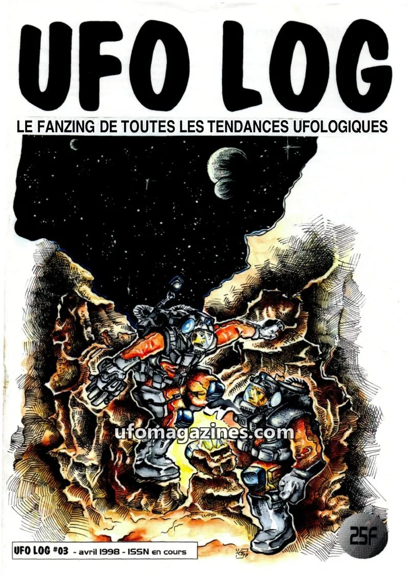 Cover of ASSOCIATION NEXUS issue #03: UFO LOG