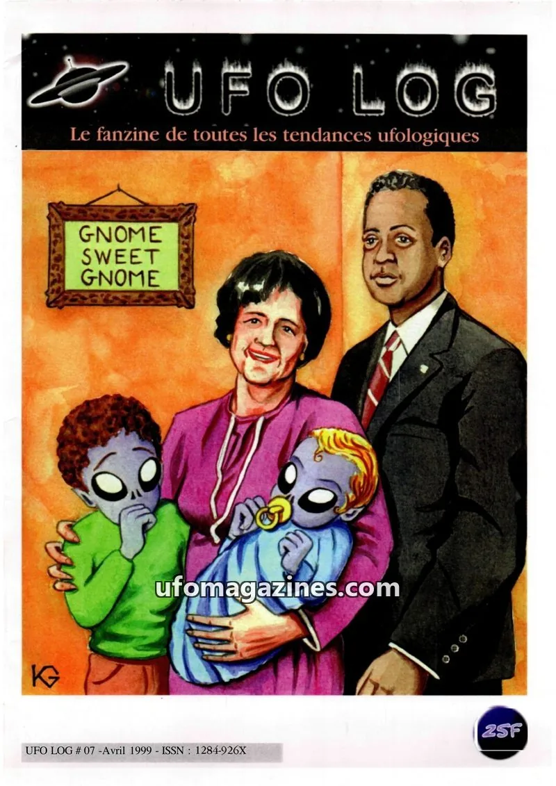 Cover of ASSOCIATION NEXUS issue # 07: UFO LOG