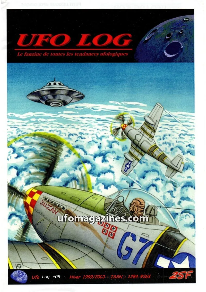 Cover of ASSOCIATION NEXUS issue #08: UFO LOG