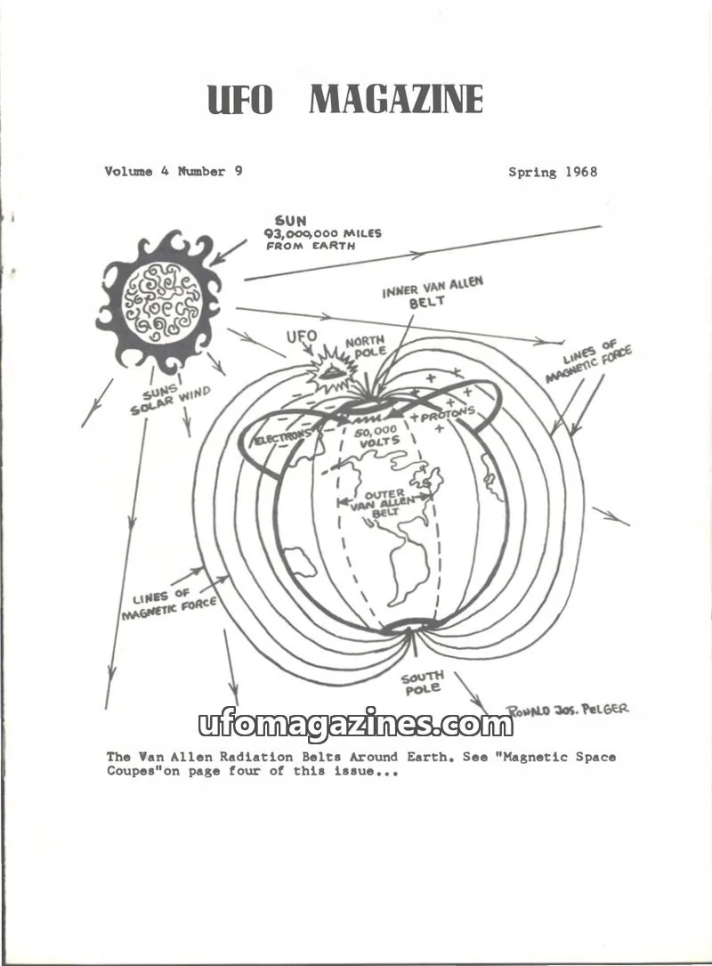 Cover of UFO Magazine Publications issue 9: UFO MAGAZINE