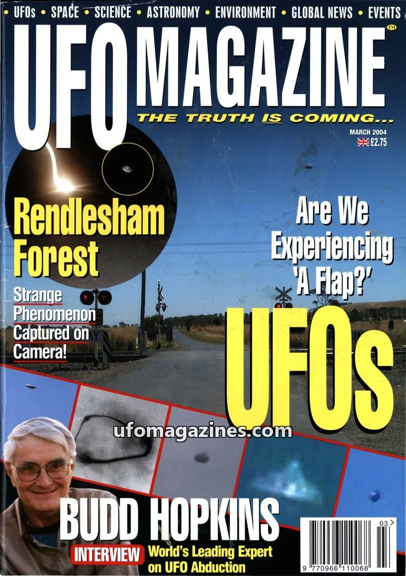 Cover of UFO Magazine (Quest) issue 03: UFO MAGAZINE