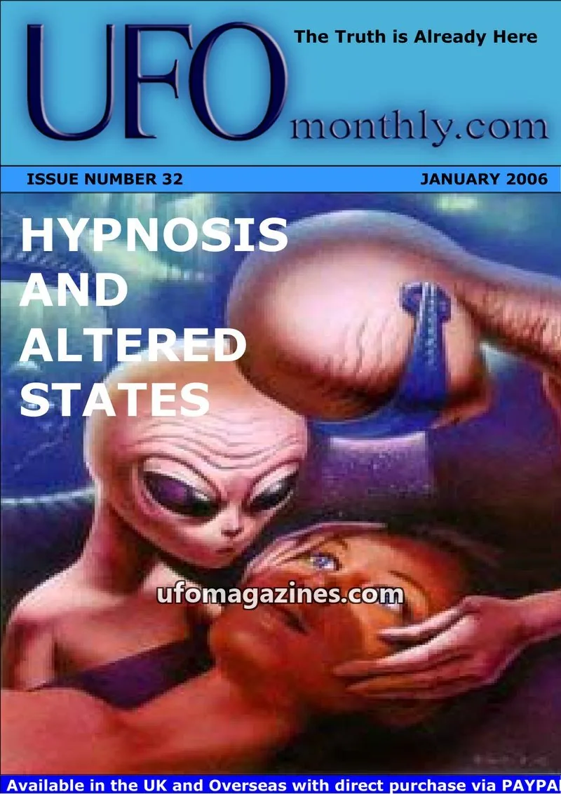 Cover of UFO Monthly issue 32: UFO monthly.com