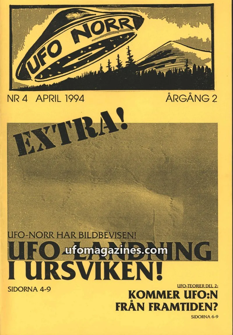 Cover of UFO Norr issue 4: UFO NORR