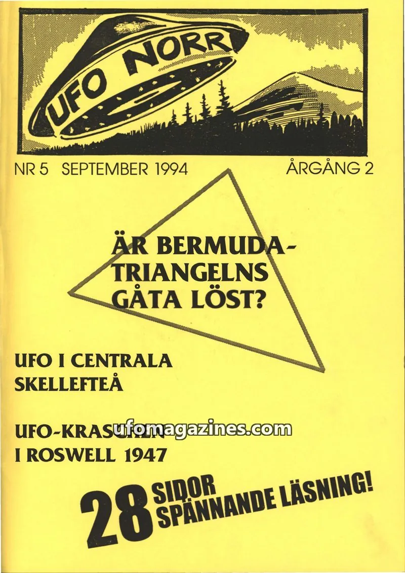 Cover of UFO Norr issue 5: UFO NORR