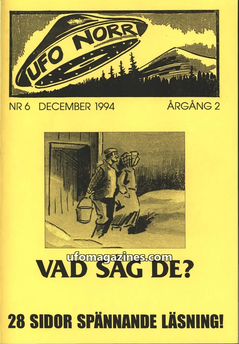 Cover of UFO Norr issue 6: UFO NORR