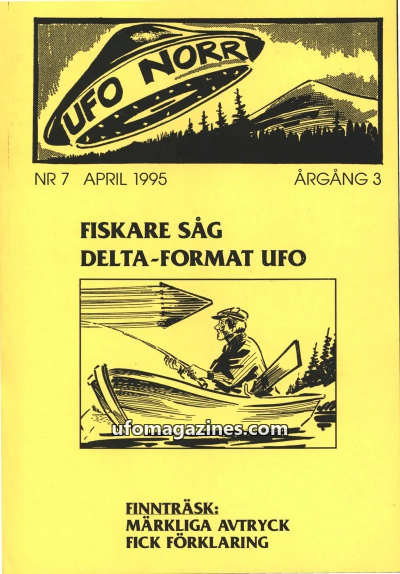 Cover of UFO Norr issue 7: UFO-NORR