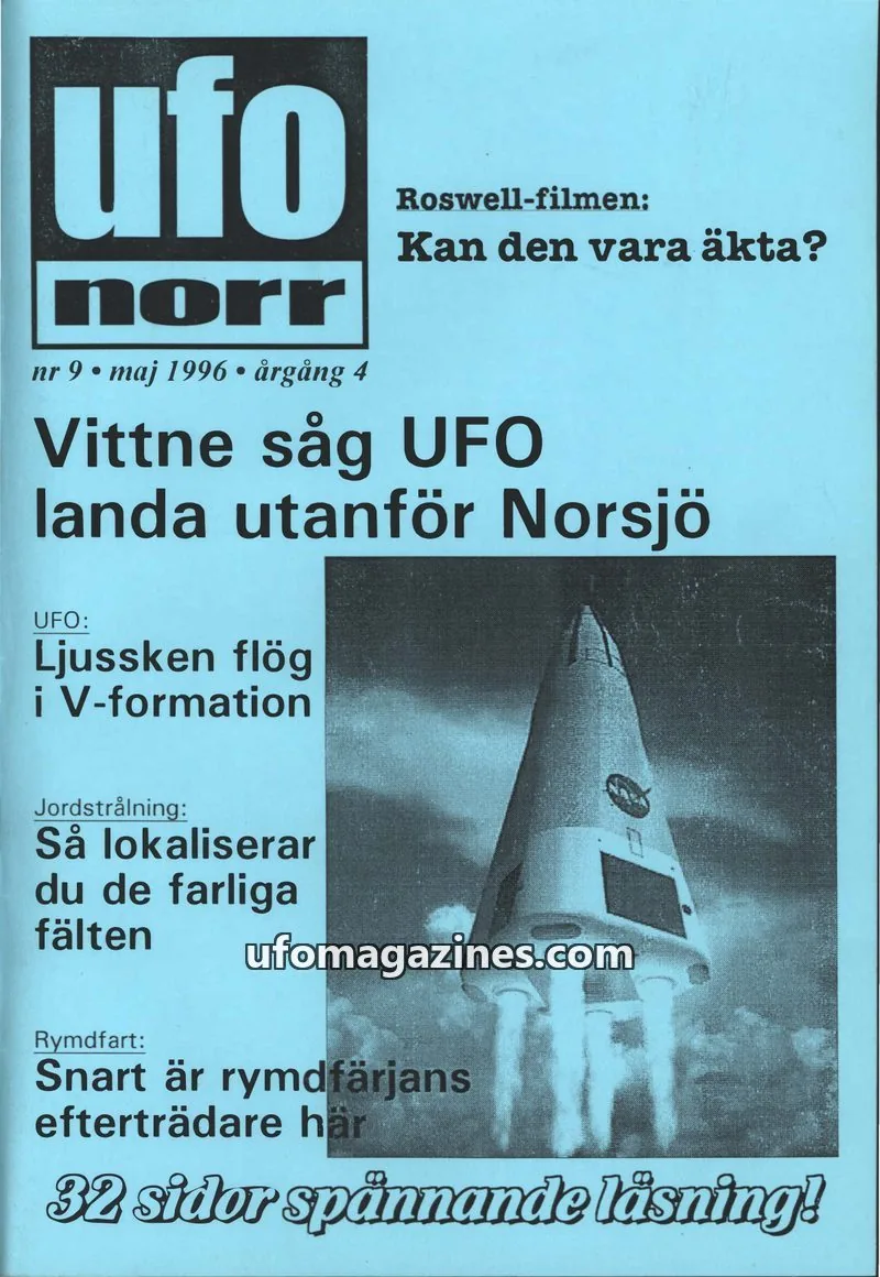 Cover of UFO Norr issue 9: UFO norr