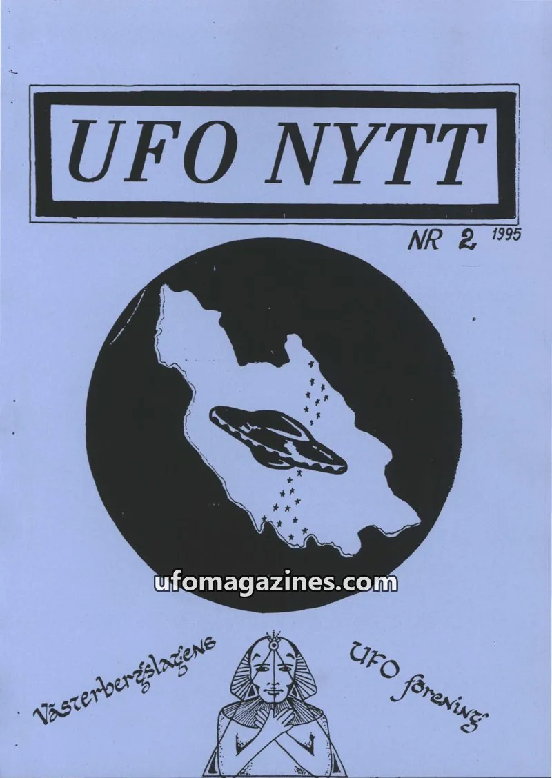 Cover of UFO-Nytt Vasterbergslagen issue 2: UFO NYTT