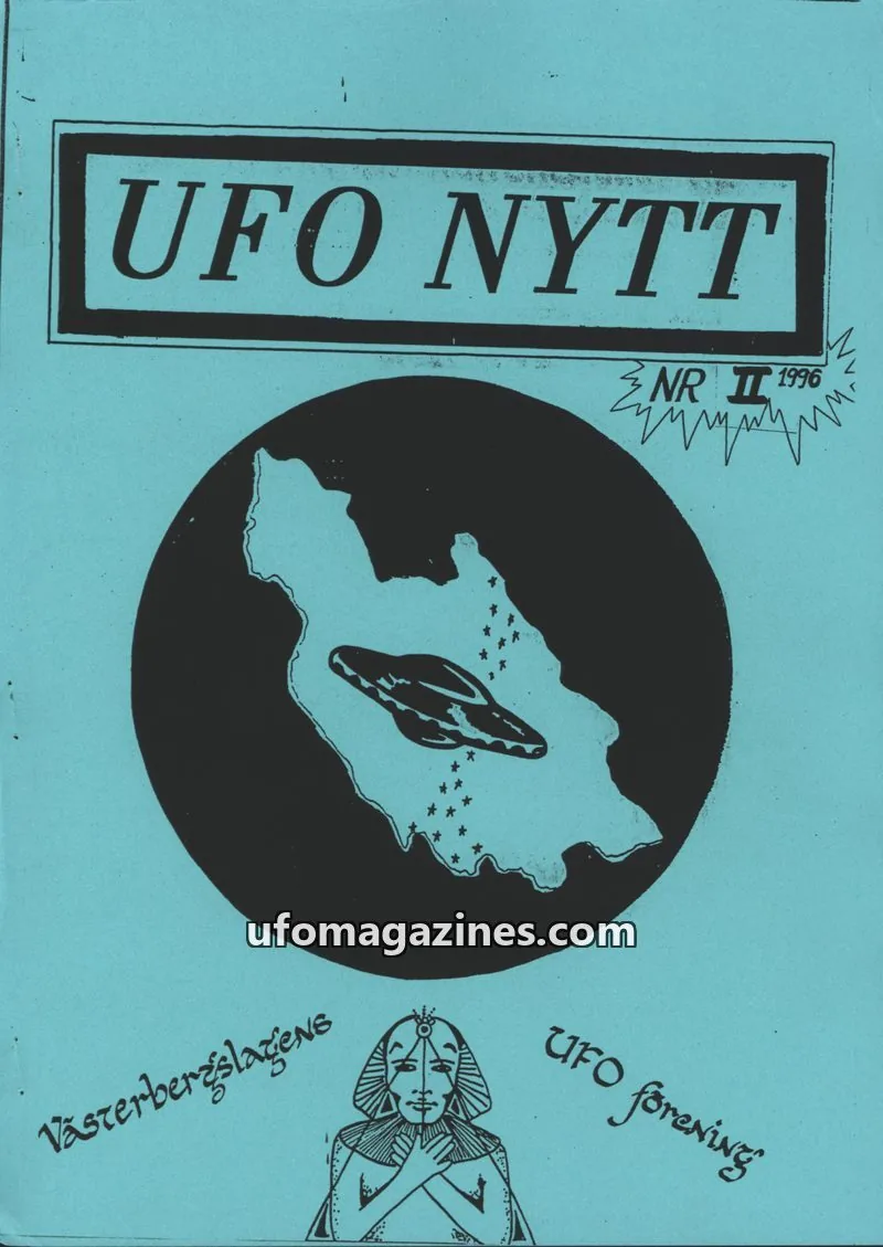 Cover of UFO-Nytt Vasterbergslagen issue II: UFO NYTT