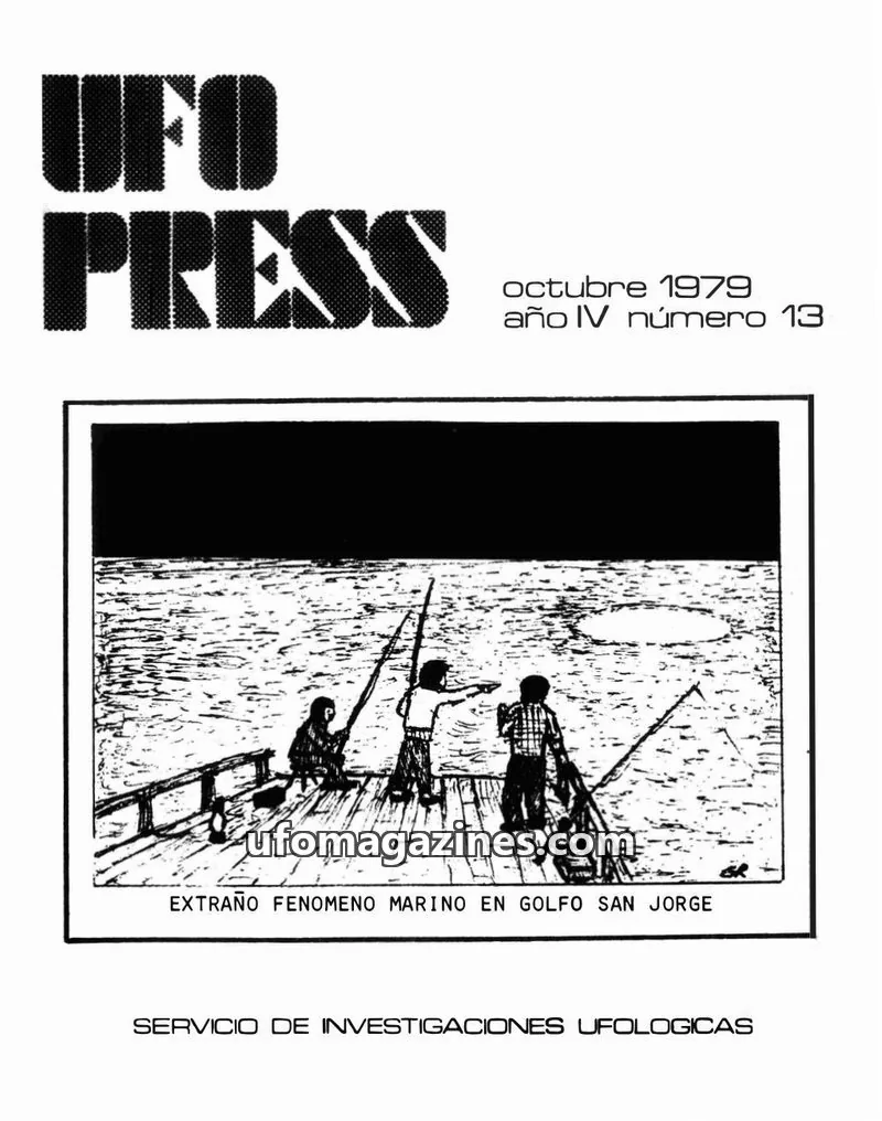 Cover of UFO PRESS issue 13: UFO PRESS