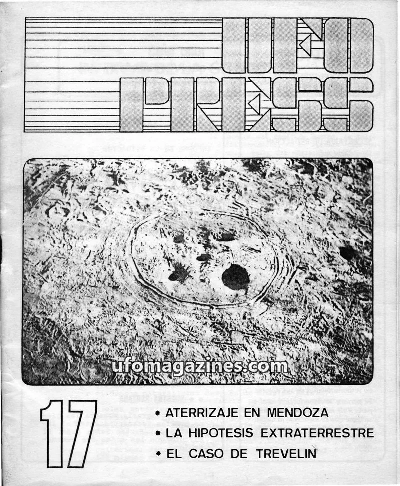 Cover of UFO PRESS issue 17: UFO PRESS