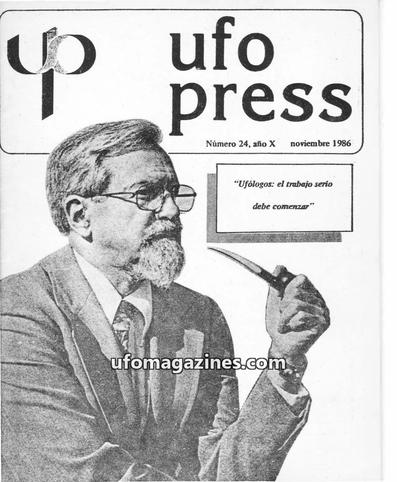 Cover of UFO PRESS issue 24: ufo press
