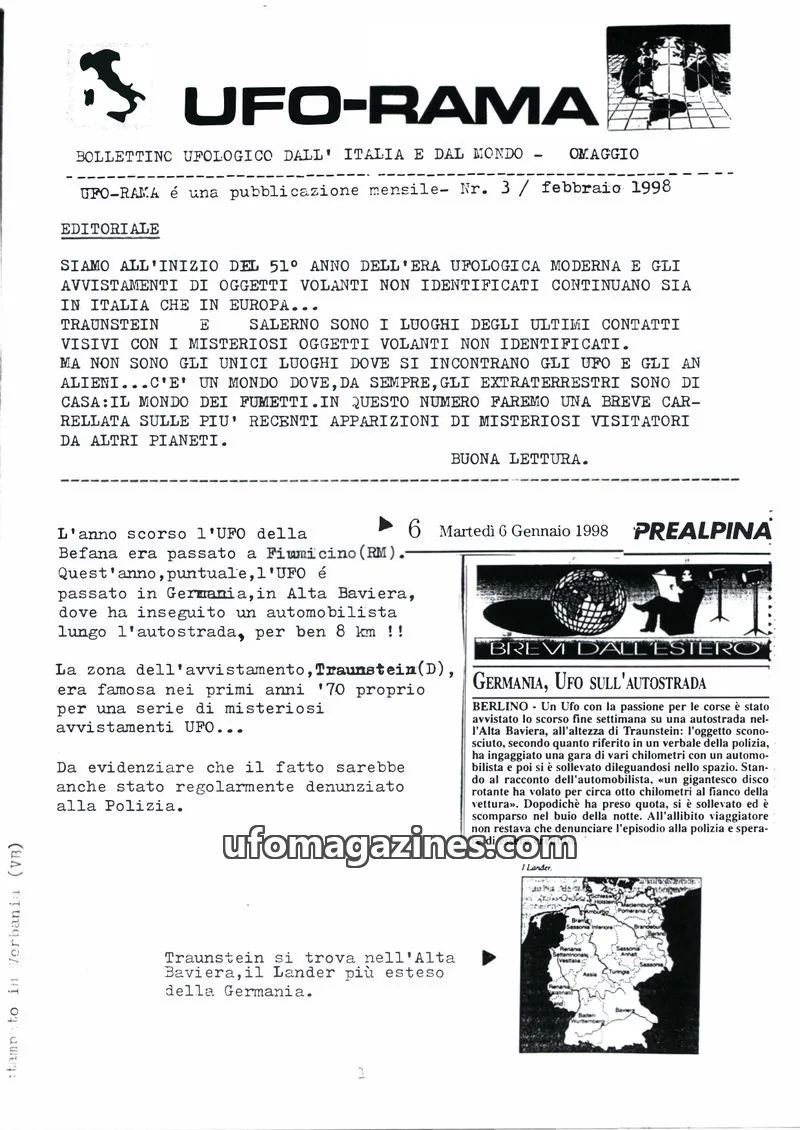 Cover of UFO Rama issue 3: UFO-RAMA