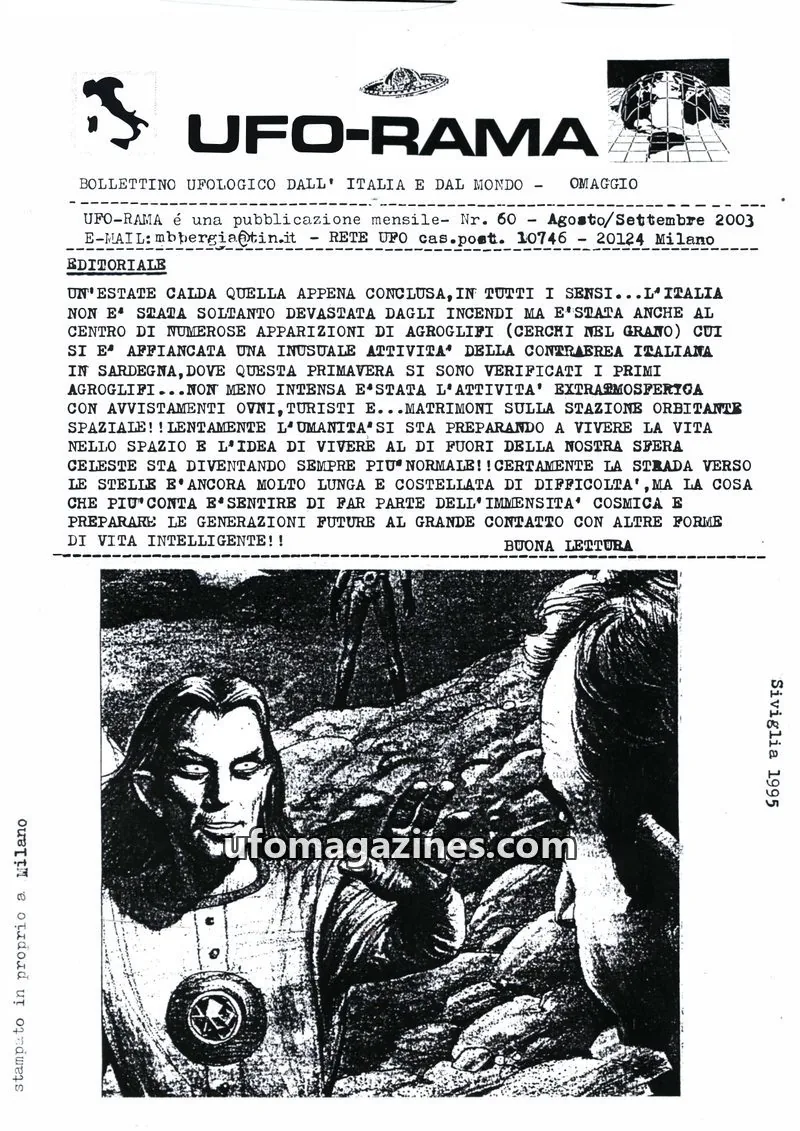Cover of UFO Rama issue Nr. 60: UFO-RAMA