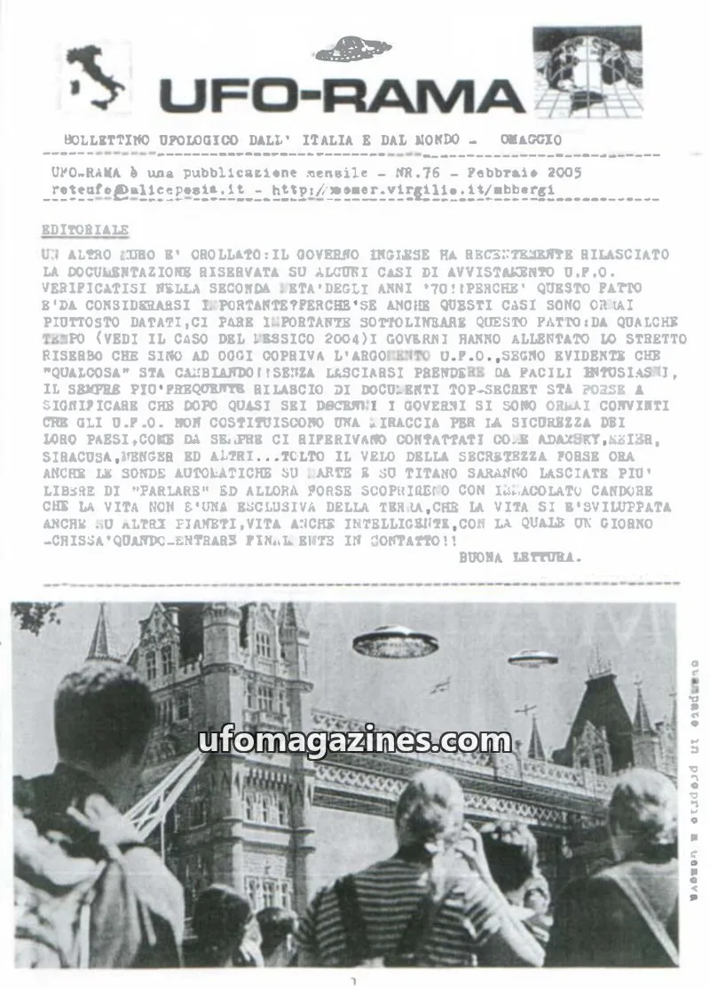 Cover of UFO Rama issue NR.76: UFO-RAMA