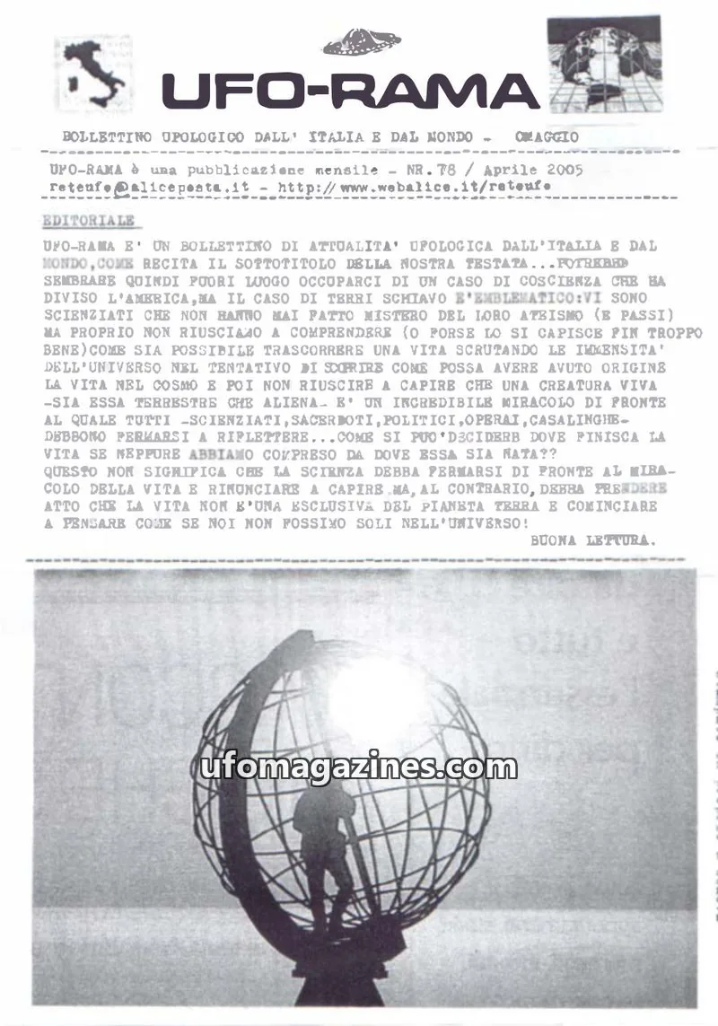 Cover of UFO Rama issue 78: UFO-RAMA