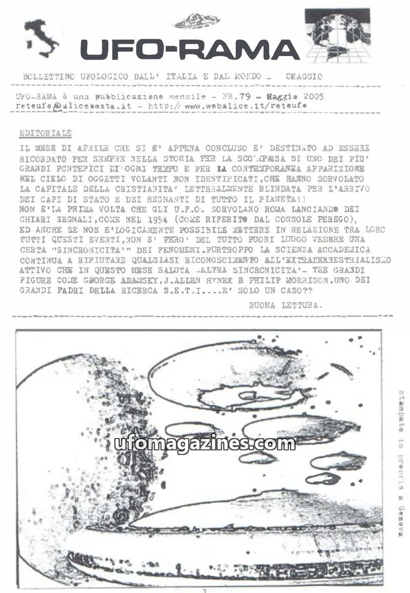 Cover of UFO Rama issue 79: UFO-RAMA