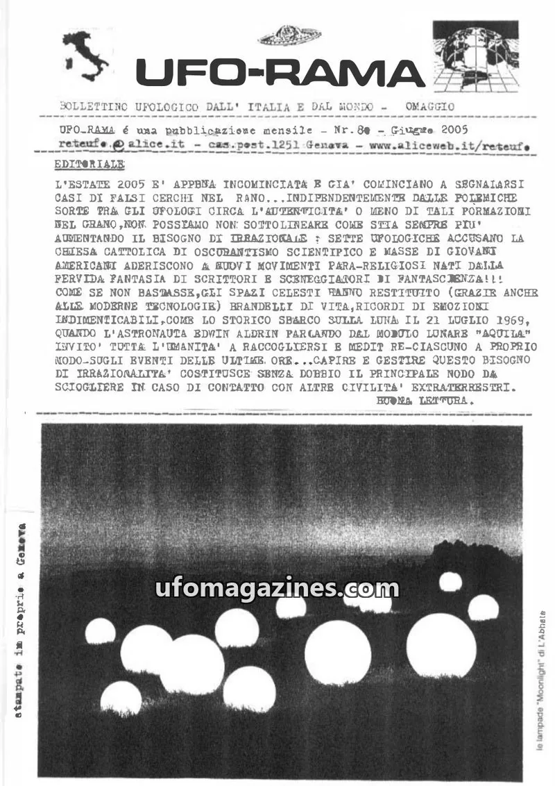 Cover of UFO Rama issue 80: UFO-RAMA
