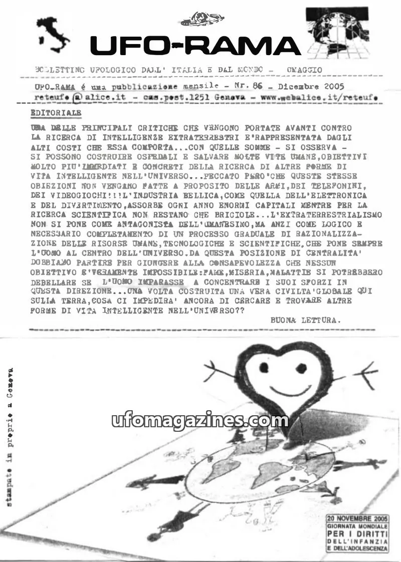Cover of UFO Rama issue 86: UFO-RAMA