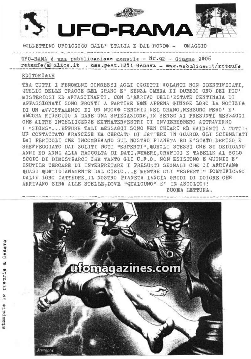 Cover of UFO Rama issue 92: UFO-RAMA