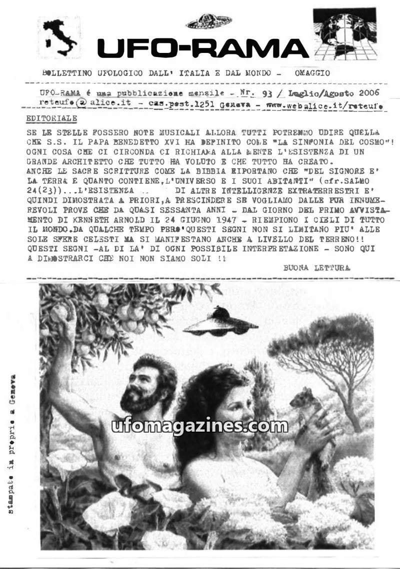 Cover of UFO Rama issue 93: UFO-RAMA