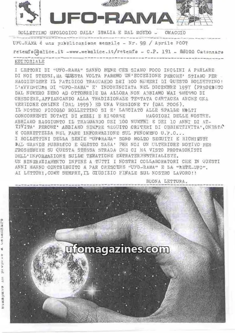 Cover of UFO Rama issue Nr. 99: UFO-RAMA