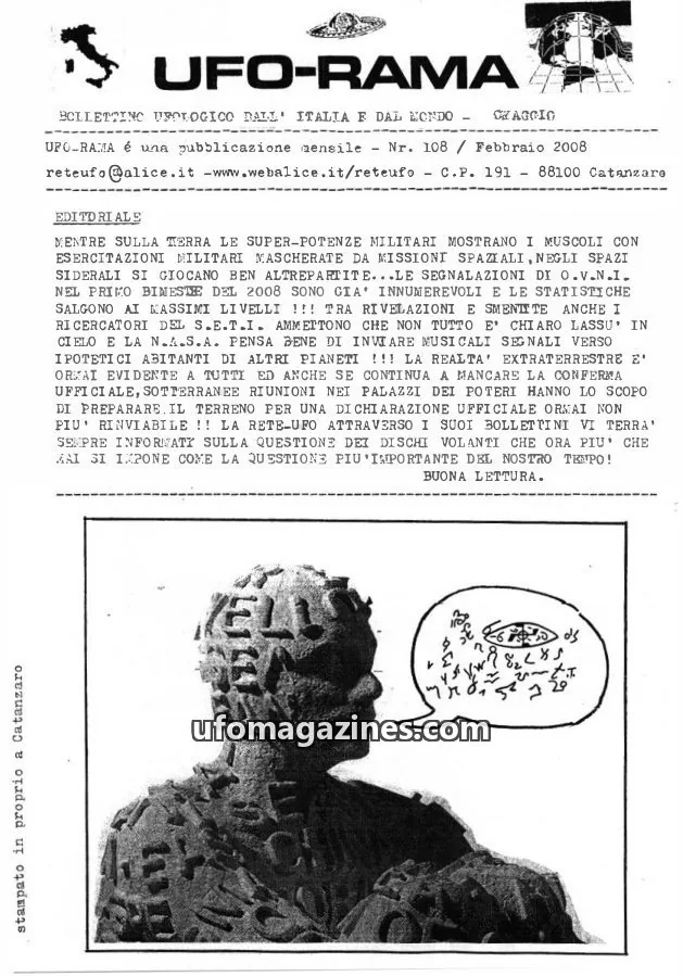 Cover of UFO Rama issue 108: UFO-RAMA