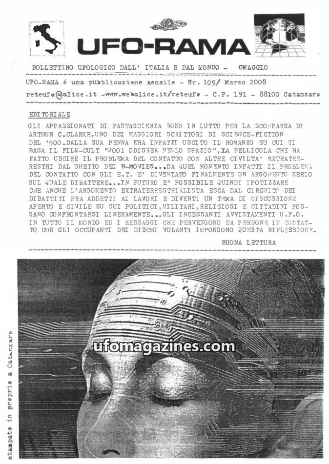 Cover of UFO Rama issue 109: UFO-RAMA