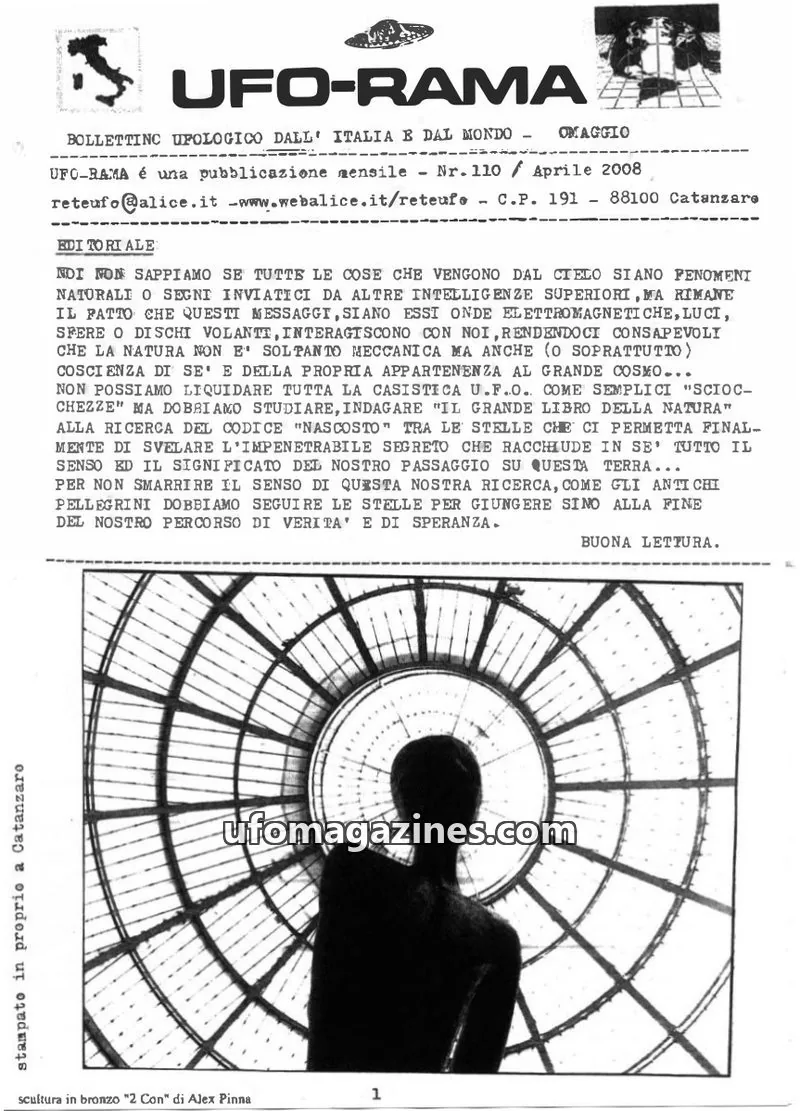 Cover of UFO Rama issue 110: UFO-RAMA