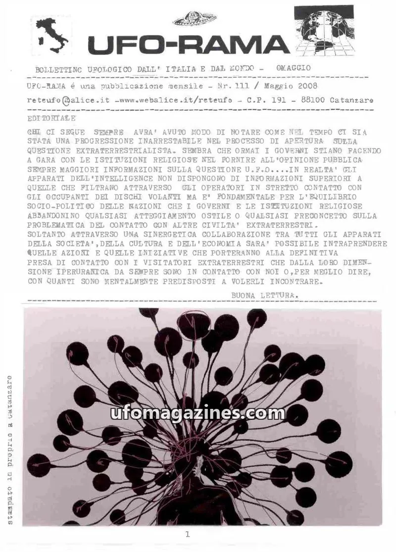 Cover of UFO Rama issue 111: UFO-RAMA