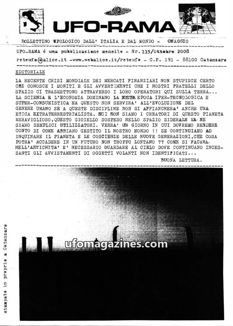 Cover of UFO Rama issue 115: UFO-RAMA