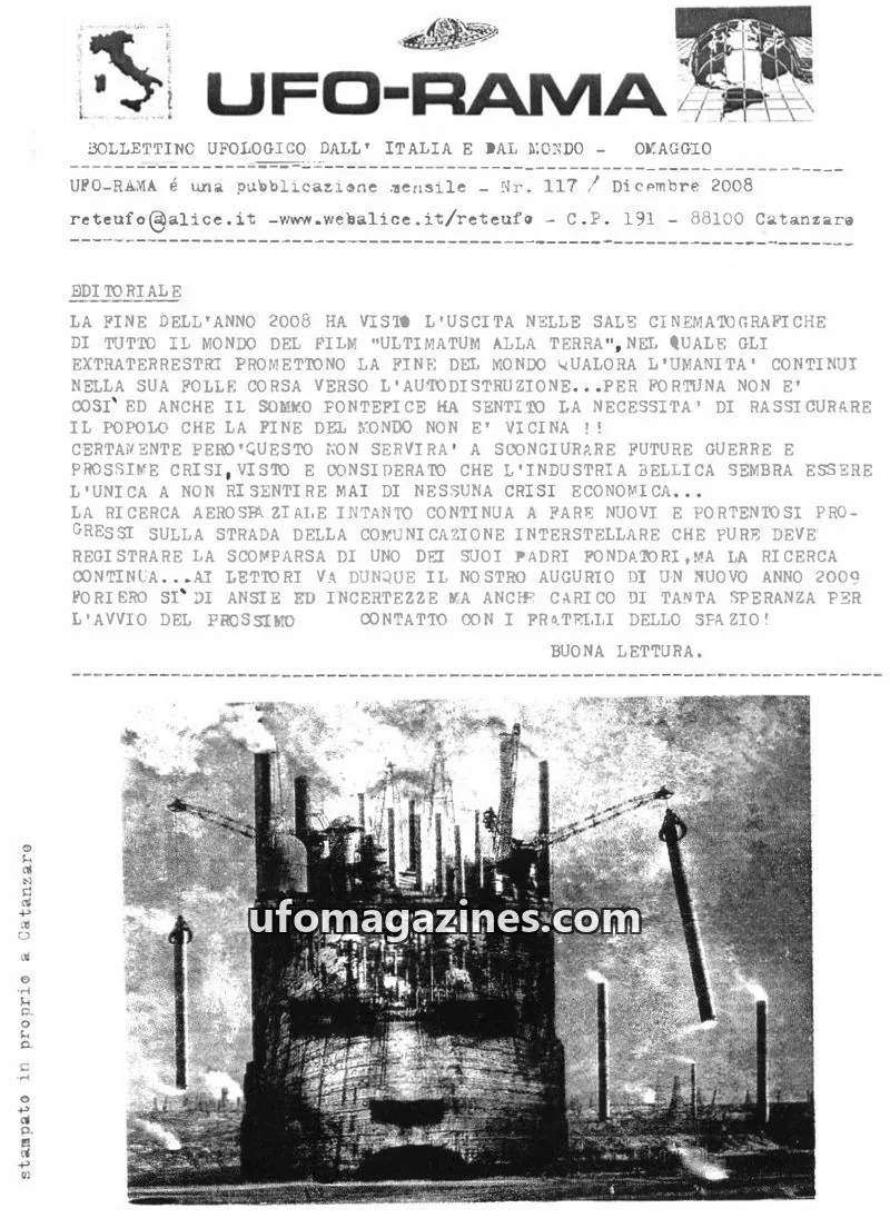 Cover of UFO Rama issue 117: UFO-RAMA