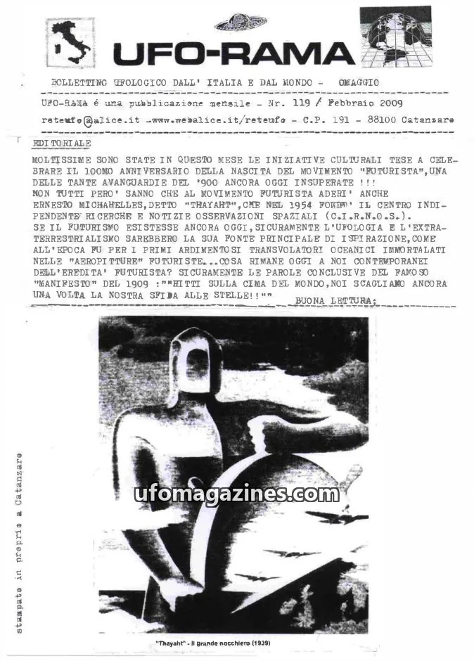 Cover of UFO Rama issue 119: UFO-RAMA