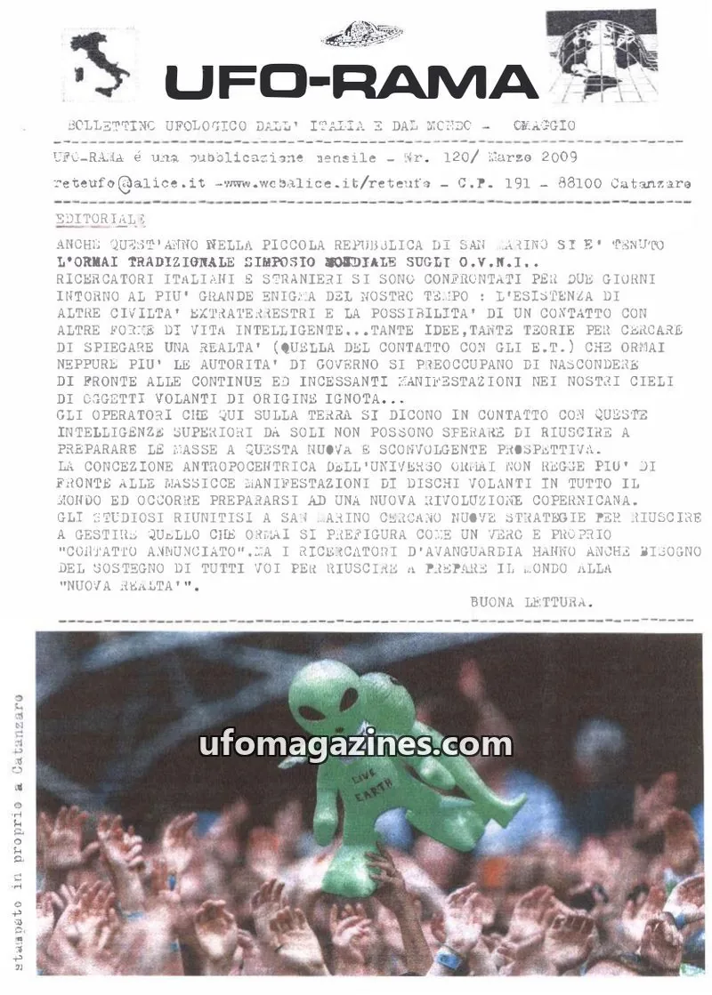 Cover of UFO Rama issue 120: UFO-RAMA