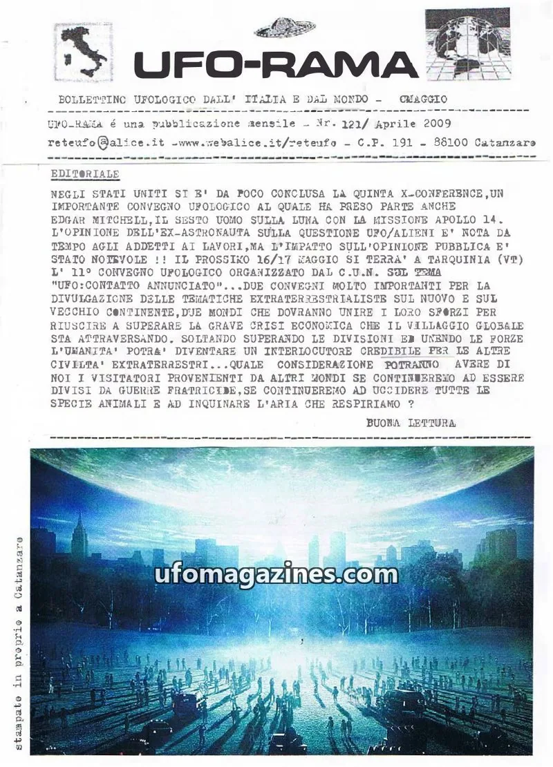 Cover of UFO Rama issue 121: UFO-RAMA