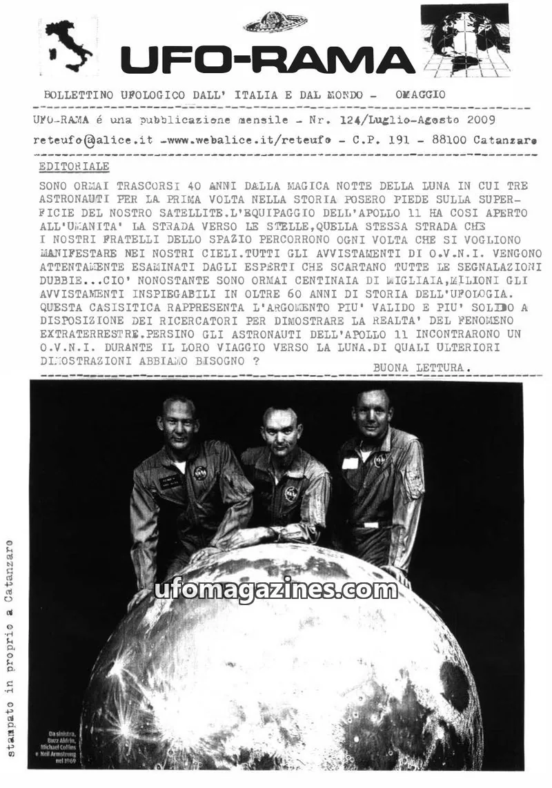 Cover of UFO Rama issue 124: UFO-RAMA