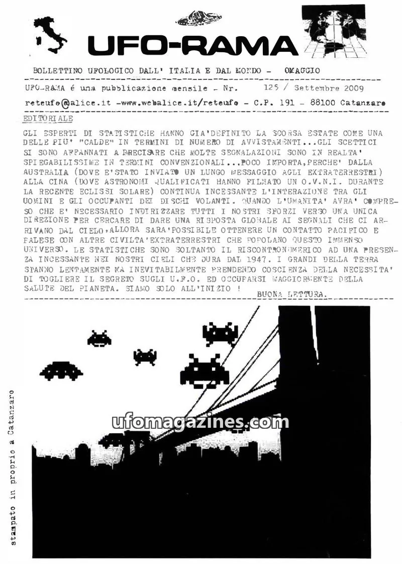Cover of UFO Rama issue 125: UFO-RAMA
