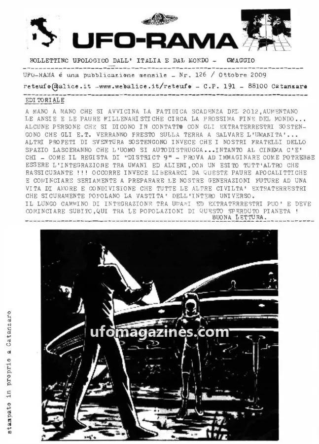 Cover of UFO Rama issue 126: UFO-RAMA