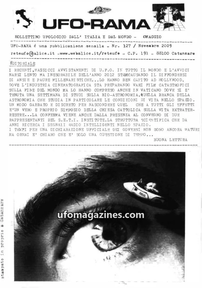 Cover of UFO Rama issue 127: UFO-RAMA