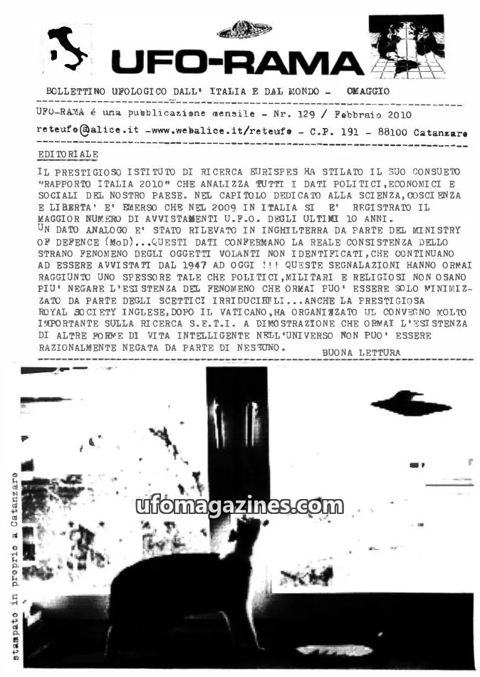 Cover of UFO Rama issue 129: UFO-RAMA