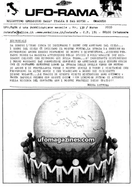 Cover of UFO Rama issue 130: UFO-RAMA