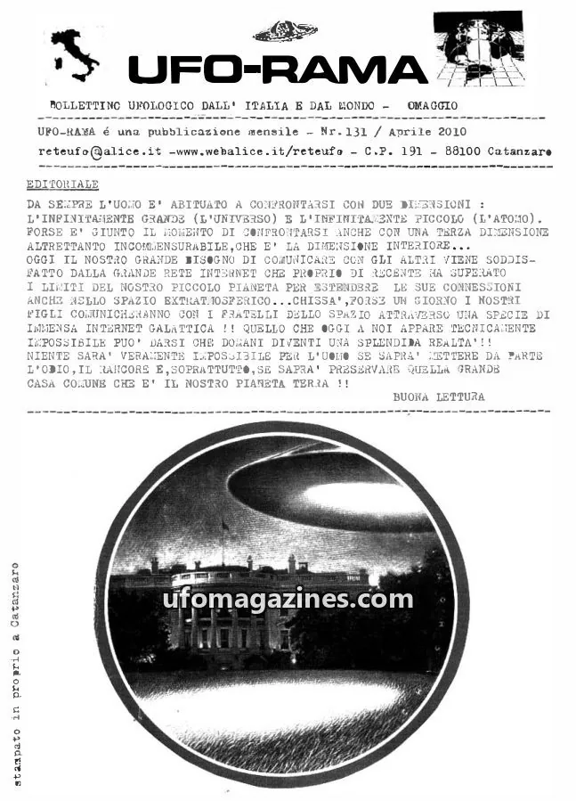 Cover of UFO Rama issue 131: UFO-RAMA