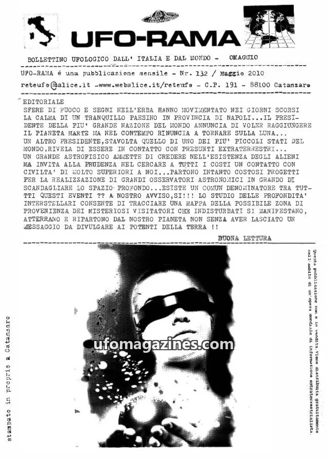 Cover of UFO Rama issue 132: UFO-RAMA